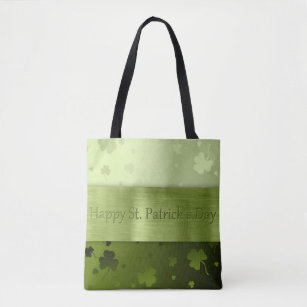Noble St. Patrick's Day Shamrocks - Tote Bag