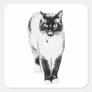 Noble Stature Square Sticker
