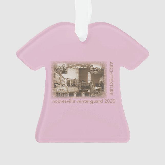 Noblesville Winter Guard 2020 Ornament (Front)