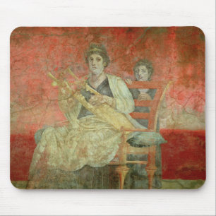 Noblewoman playing a Cithera Mouse Pad