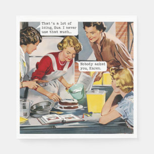 Nobody Asked You, Karen - Retro Napkin