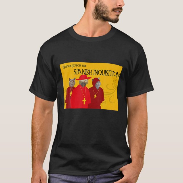 Nobody Expects The Spanish Inquisition T-Shirt (Front)