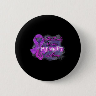 Nobody Fight Alone Heimerheimer's Awareness 6 Cm Round Badge