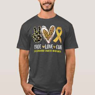 Nobody Fights Alone Childhood Cancer Awareness 323 T-Shirt