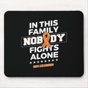 Nobody Fights Alone Crps Awareness Mouse Pad