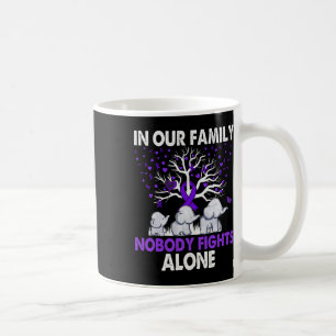 Nobody Fights Alone Family Elephants Heimerheimer Coffee Mug