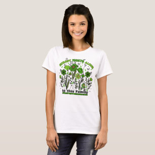 Nobody Fights Alone Floral Gastroparesis T-Shirt
