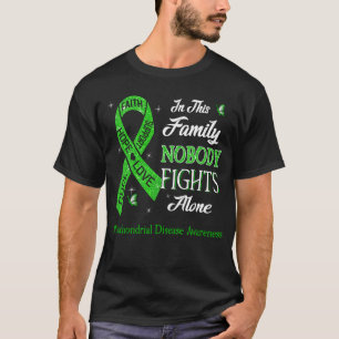 Nobody Fights Alone Mitochondrial Disease Awarenes T-Shirt