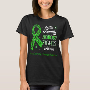 Nobody Fights Alone Primary Sclerosing Cholangitis T-Shirt