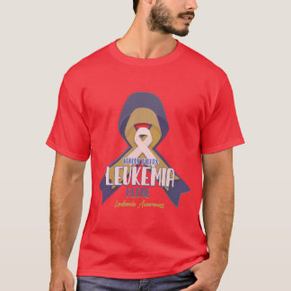 Nobody Fights Leukaemia Alone Leukaemia Awareness T-Shirt