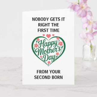 Nobody Gets It Right The First Time Card