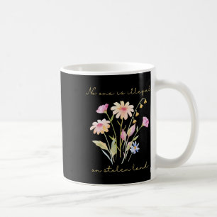 Nobody Is Illegal Abolish Ice Immigration Anti Tru Coffee Mug