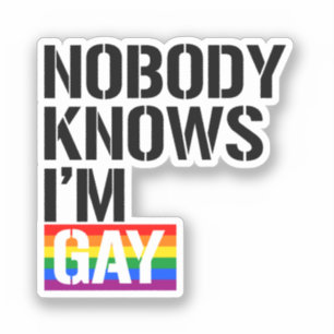 Nobody Knows I'm Gay