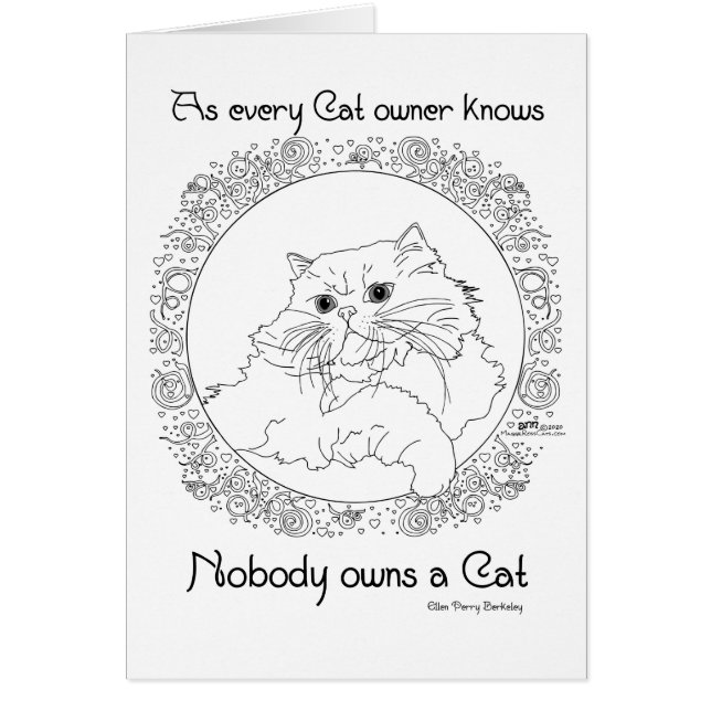 Nobody Owns a Cat (Front)