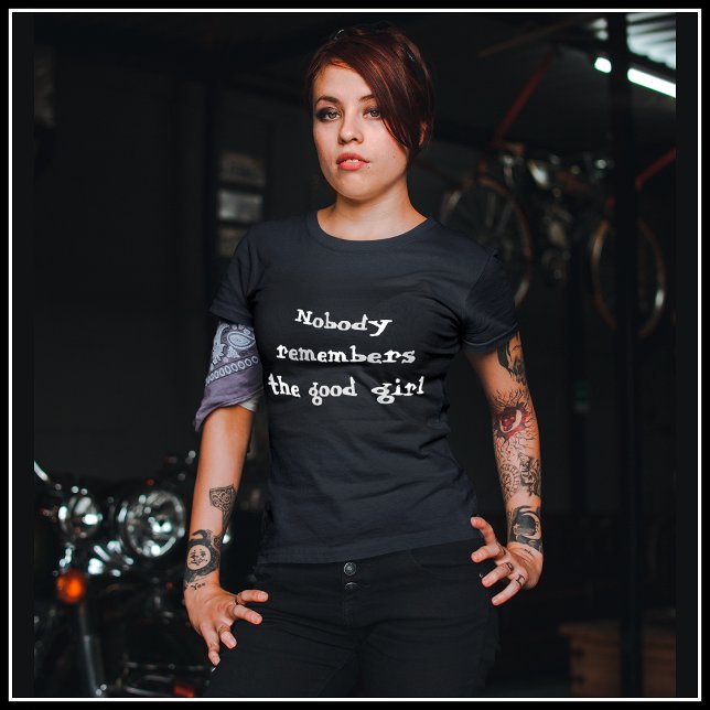 [Nobody Remembers The Good Girl] Paint Splatter T-Shirt (Nobody Remembers the Good Girl)