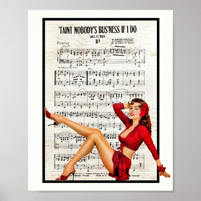 Nobody’s Business if I Do Poster (Front)