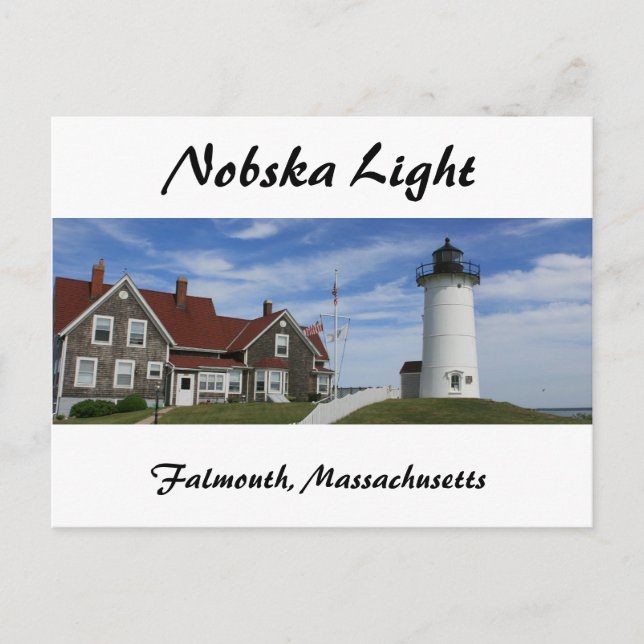 Nobska Lighthouse Post Card (Front)