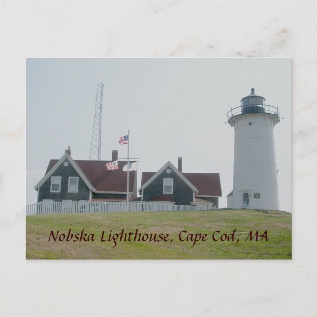 Nobska Lighthouse Postcard (Front)
