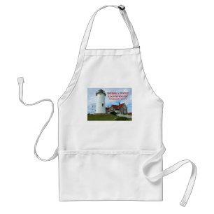 Nobska Point Lighthouse, Mass Cooking Apron