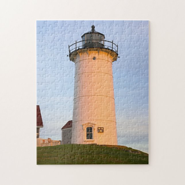 Nobska Point Lighthouse, Mass Jigsaw Puzzle (Vertical)