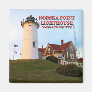 Nobska Point Lighthouse, Massachusetts Magnet