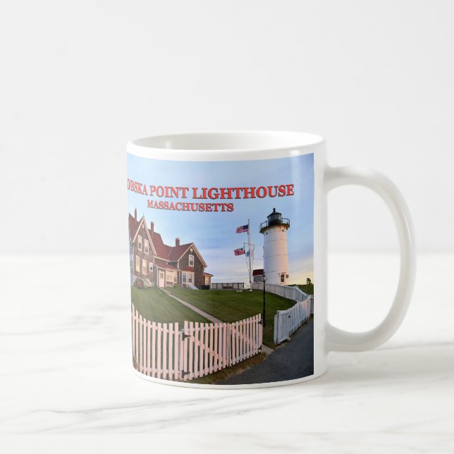 Nobska Point Lighthouse, Massachusetts Mug (Right)