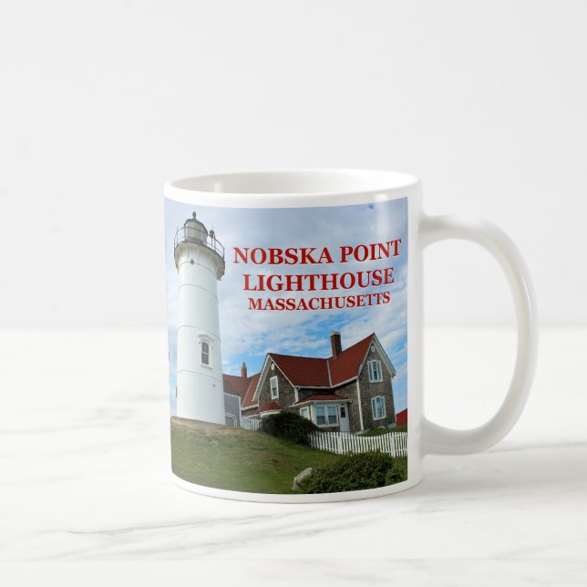 Nobska Point Lighthouse, Massachusetts Mug (Right)