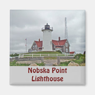 Nobska Point Lighthouse Series Magnet