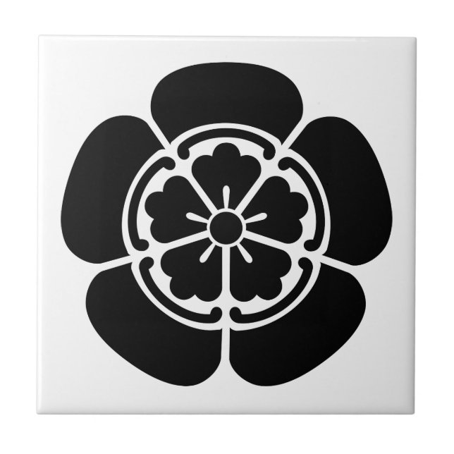 Nobunaga Oda Ceramic Tile (Front)