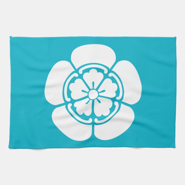 Nobunaga Oda Tea Towel (Horizontal)