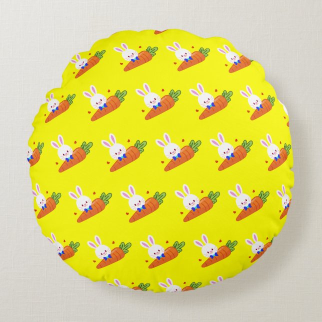 Nobunny Round Cushion (Front)