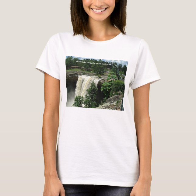 Noccalula Falls, Gadsden, Alabama T-Shirt (Front)