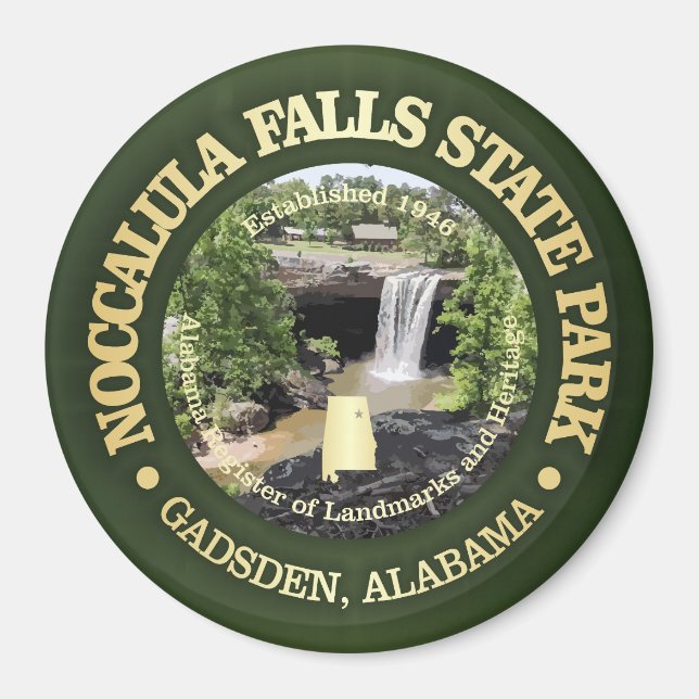 Noccalula Falls SP Magnet (Front)