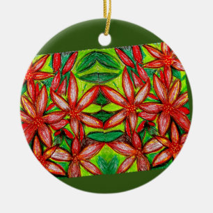 Noches Buenas Ceramic Ornament