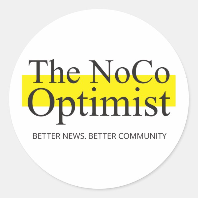 NoCo Optimist sticker (Front)