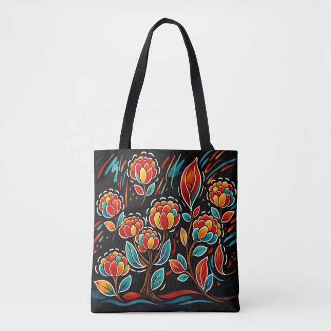 Nocturnal Bloom  Tote Bag (Front)