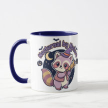 Nocturnal by Nature - Cute Witchy Racoon