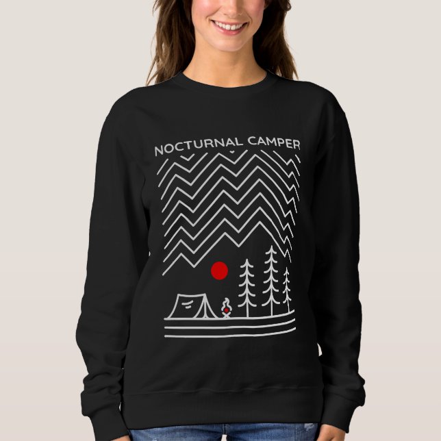 Nocturnal Camper 3 Sweatshirt (Front)