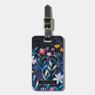 Nocturnal Flowers Luggage Tags
