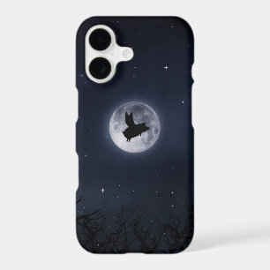 nocturnal flying pig iPhone Case