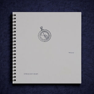 Nocturnal Study dark academia Pocket Watch   Notebook