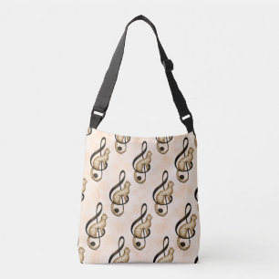 Nocturne A study in music and silence Crossbody Bag