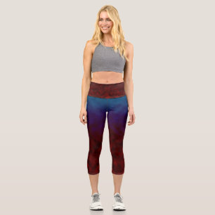 Nocturne of the Hollow Flame Capri Leggings