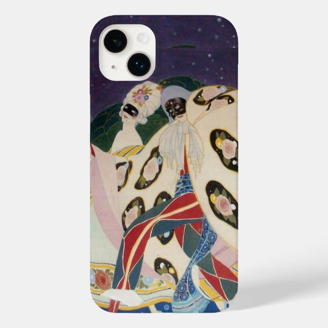 NOCTURNE WITH MASKS / Venetian Masquerade Case-Mate iPhone Case (Back)
