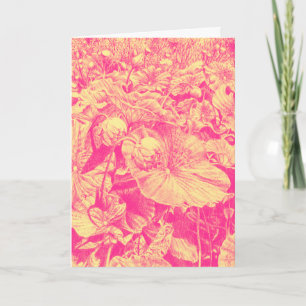 Nodding Lotus - Thank You Card