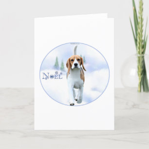 Noel Beagle Holiday Card