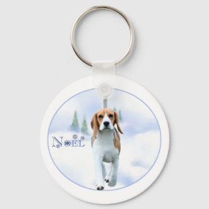 Noel Beagle Keychain