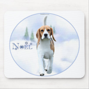 Noel Beagle Mousepad