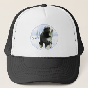 Noel Bearded Collie Trucker Hat