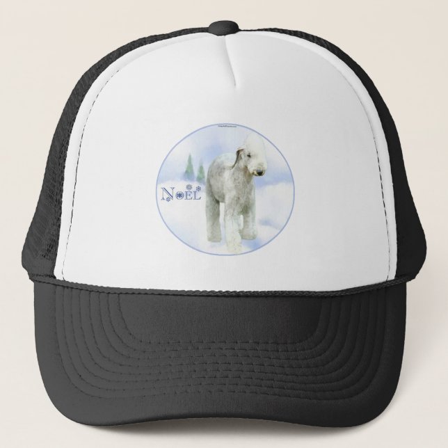 Noel Bedlington Terrier Trucker Hat (Front)